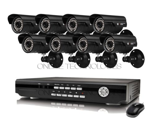 8 CHANNEL HDMI CCTV SYSTEM WITH 900 TVL CAMERAS & 3G AND SMARTPHONE VIEW !!!LIMITED OFFER!!!