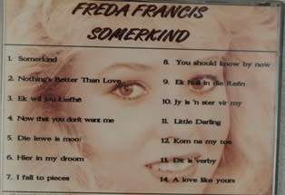 CD - Fredda Francis - Somerkind
