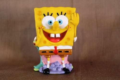 McDonalds - Sponge Bob - kayaker - 6 cm