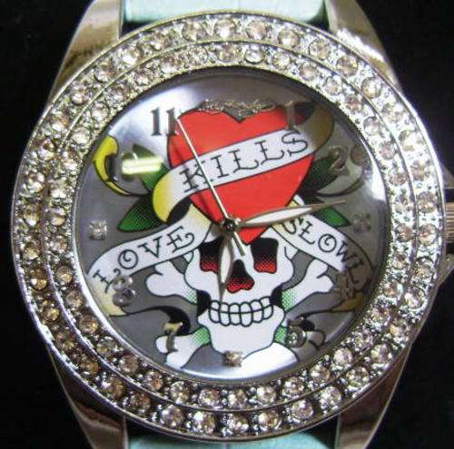 STOCK CLEARANCE Ed Hardy  - ladies Strap Watch