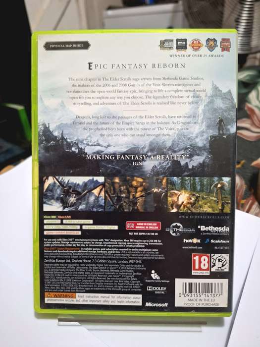 The Elder Scrolls V - Skyrim (XBOX 360)