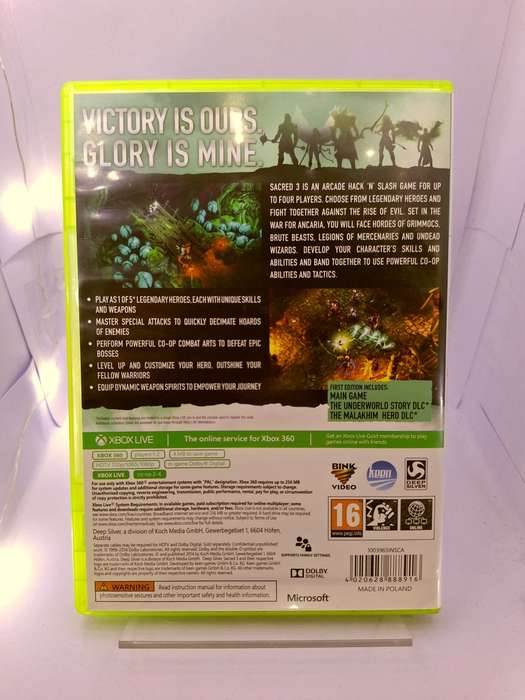 Sacred 3 (XBOX 360)