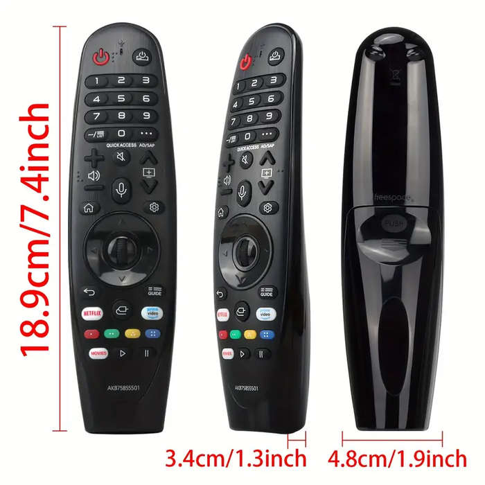 For LG TV Infrared Handheld Remote Control (AKB75855501)
