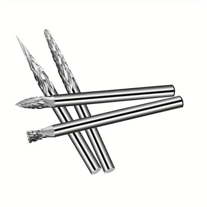 20pcs Rock Carbide Burr Set Compatible With Rotary Tool 2.54/20.32cm Shank Die Grinder Rotary Tool