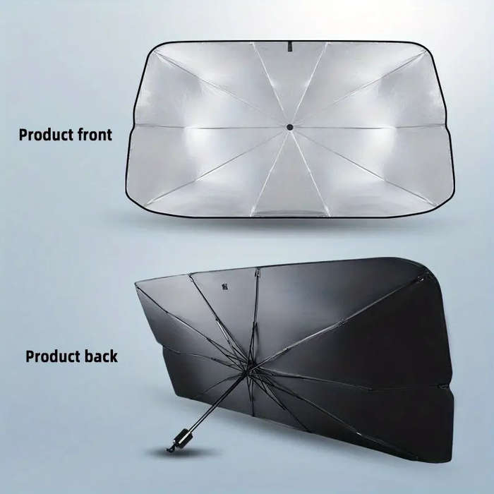 Automobile Windshield Sunshade-Foldable Automobile Umbrella Sunshade