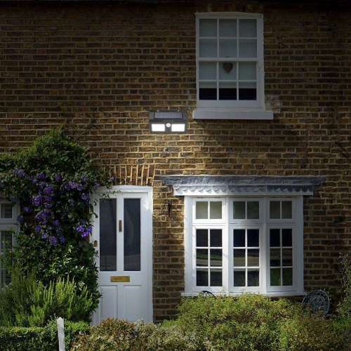 Solar Light LED Solar Panels PIR Motion Sensor Garden Light Wall Lamps