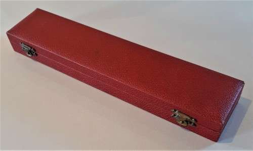 Royal Crown Derby Imari pattern porcelain handle Bread knife boxed, excellent unused condition.