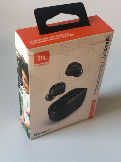 JBL WAVE 100 TRUE WIRELESS EARBUDS BLACK (OPEN BOX)