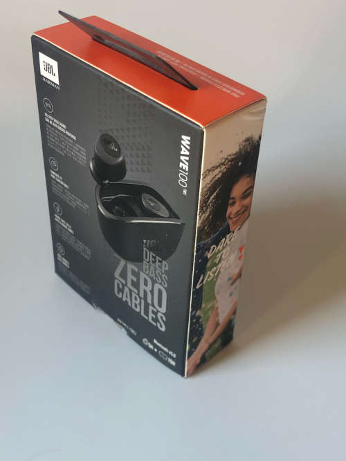 JBL WAVE 100 TRUE WIRELESS EARBUDS BLACK (OPEN BOX)