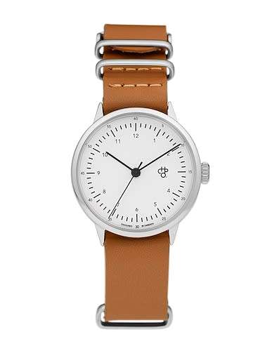 CHPO Brand 14224DD Harold Silver Analogue Quartz Watch (Open Box)