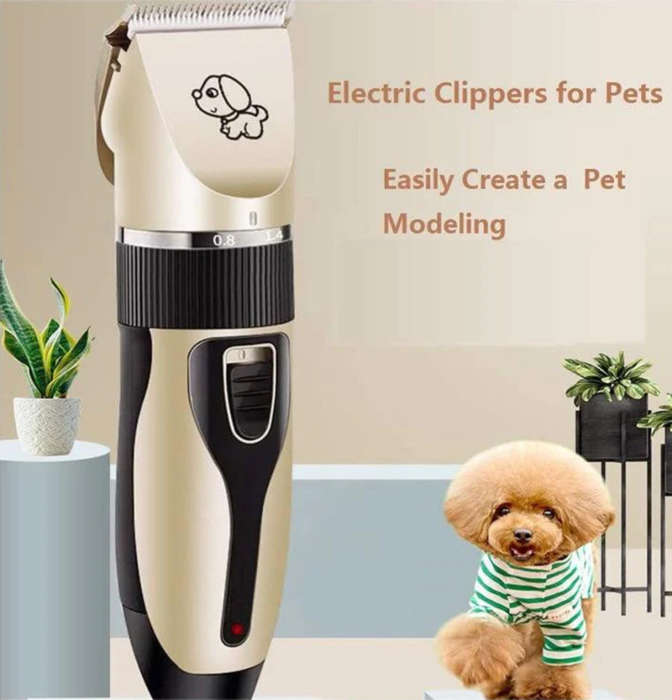 BA-652 Pet Grooming Hair Rechargeable Clipper Kit