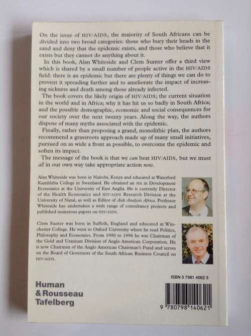 AIDS: The Challenge for South Africa by Clem Sunter SIGNED