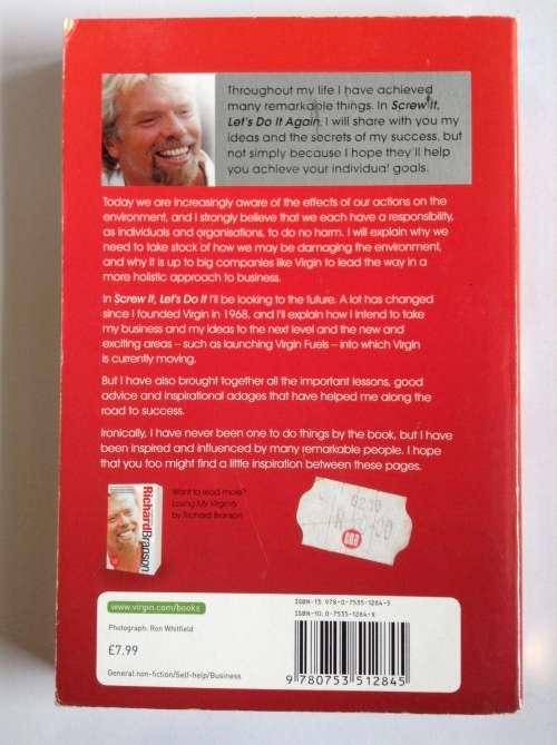 Screw It, Let`s Do It Again by Richard Branson