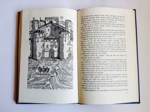 Koning Arthur en Sy Ridders van die Ronde Tafel by Andre P. Brink (Illustrated) First Edition