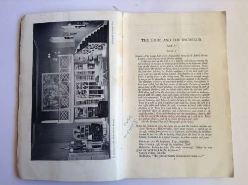 The Bride and the Bachelor: A Farcical Comedy in Three Acts by Ronald Millar