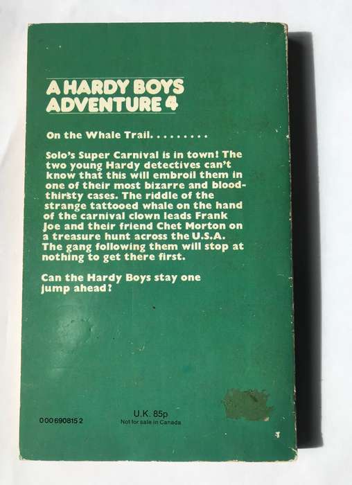 The Hardy Boys : Mystery of the Whale Tattoo by Franklin W. Dixon