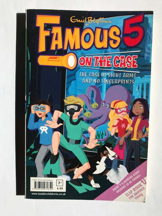Famous 5: The Bogus Banknotes and Eight arms and no fingerprints by Enid Blyton