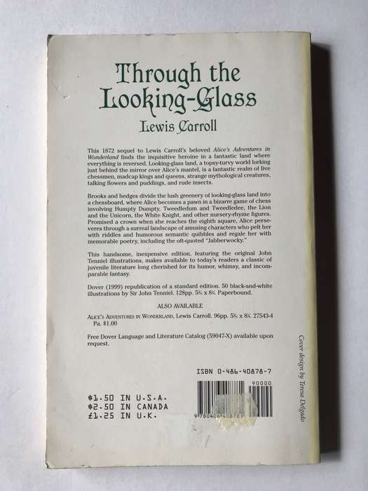 Through the Looking-Glass by Lewis Carroll