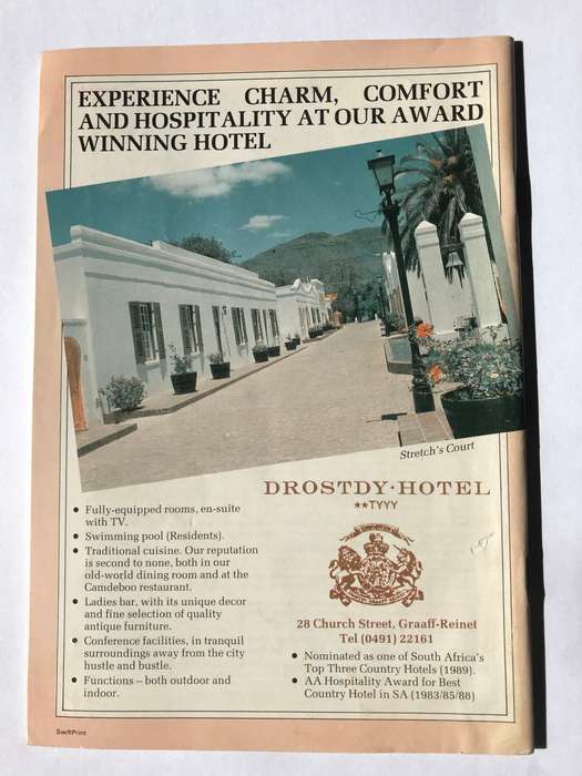 Middelburg Kaap/Cape 1990 (F.W de Klerk)