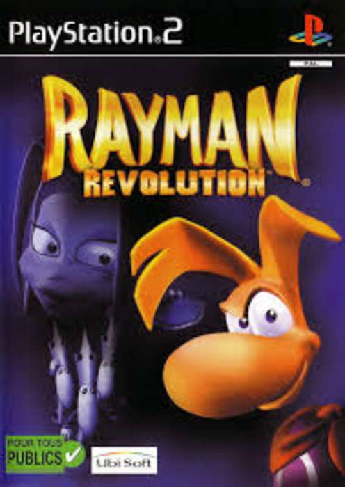PS2 Rayman Revolution - + Books