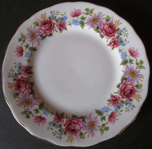 Queen Anne Salad Plate 'Serenade'