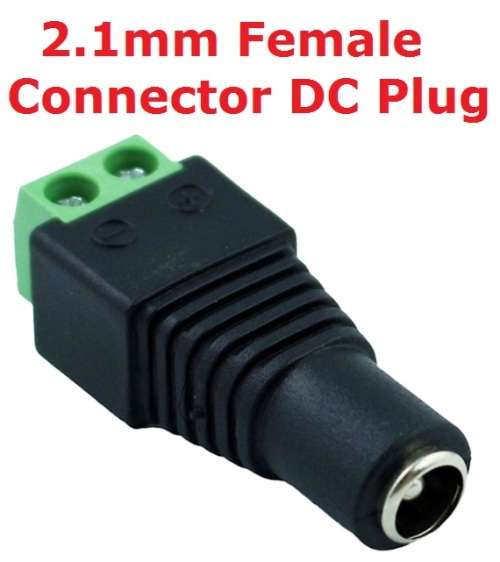 5.5 x 2.1mm Female Connector DC Plug **IN STOCK**