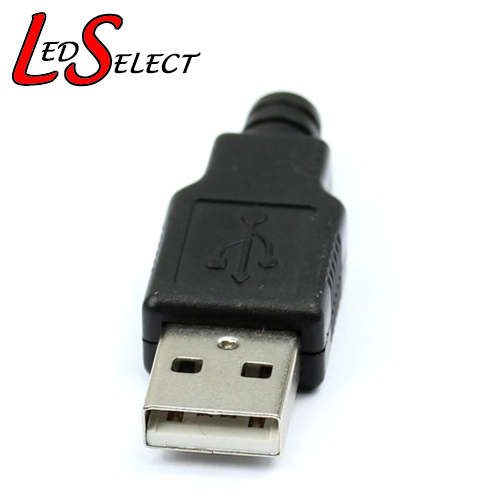 Type A Male USB 4 Pin Plug Socket Connector **LOCAL STOCK**