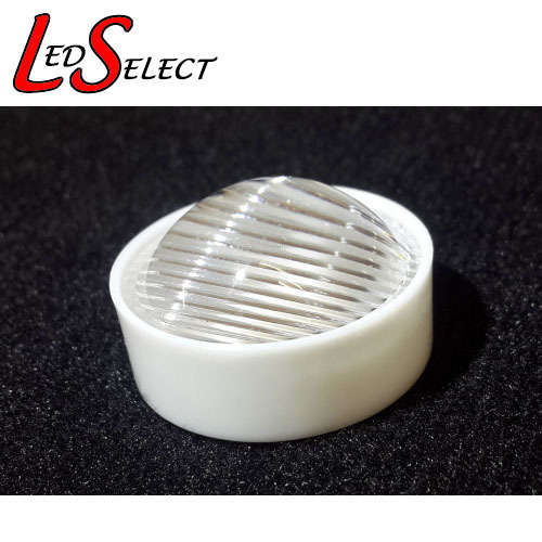 Led Lens 90deg Striped 25mm for 1W, 3W or 5W Led **LOCAL STOCK**