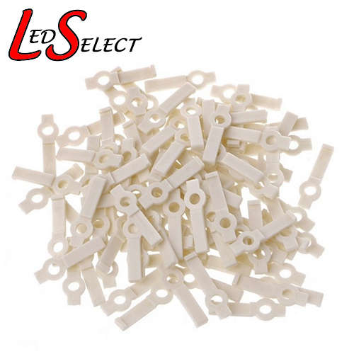 LED Strip Plastic Mounting Clips 10mm **LOCAL STOCK**