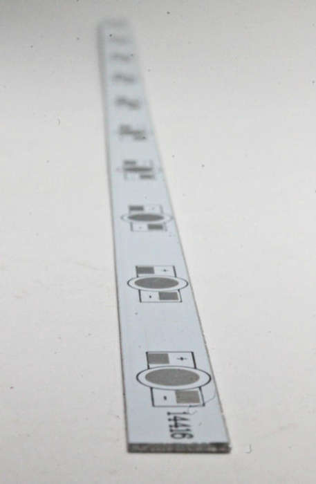 Aluminium Circuit Board for 10 Leds (1W, 3W or 5W) 390x10x1.5mm