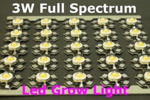 3W Led & Base Full Spectrum Plant Grow Light