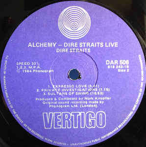 Dire Straits - Alchemy - Dire Straits Live (2xLP, Album, Gat)