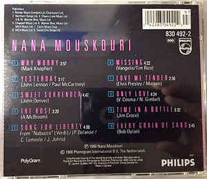 Nana Mouskouri - Why Worry (CD, Album)