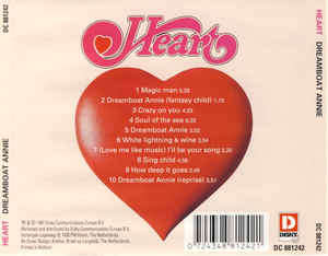 Heart - Dreamboat Annie (CD, Album, RE)