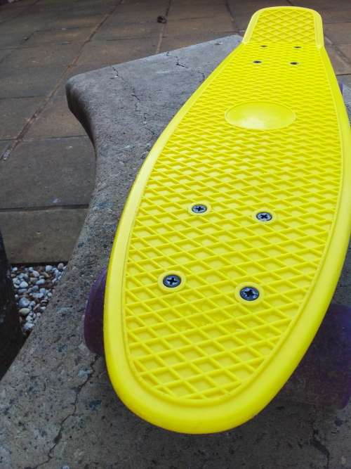 RETRO LOOKING - X-CALIBER SINCE 1976 60MM 83A SKATEBOARD - LONGBOARD