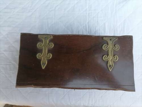 Imbuia Ball & Claw Jewelry Box - With Original Key