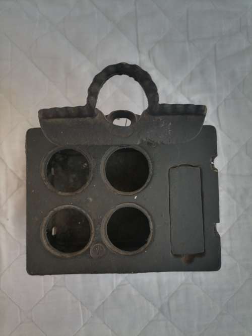 1950s- Antique Crescent Cast Iron Wood Cook Stove Salesman Sample
