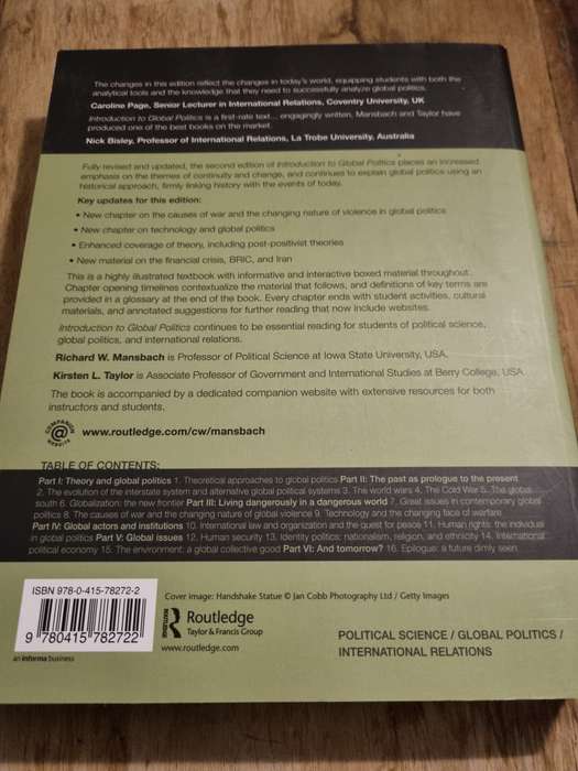 Global Politics Textbook - BRAND NEW!