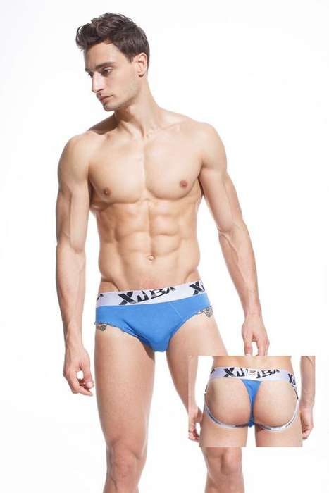 LIGHT BLUE JOCK STRING