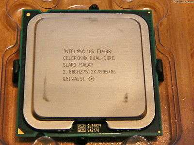 Intel Celeron E1400 Allendale Dual-Core 2.0 GHz LGA 775 65W Processor