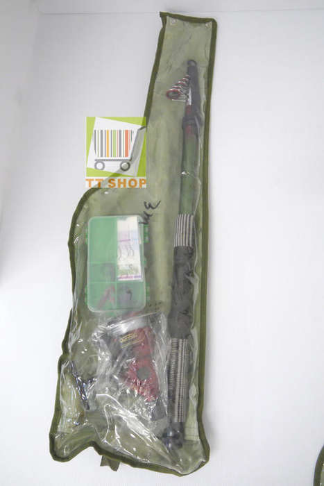 Entrylevel fishing gear fishing rod + Reels + Fishhook + ... All in one