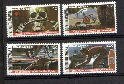 Bophuthatswana. One full set of 4 stamps. MNH