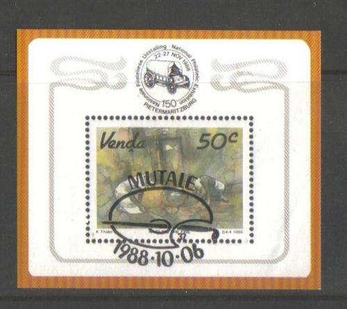 Venda. One Miniature sheet. Cancelled not hinged.