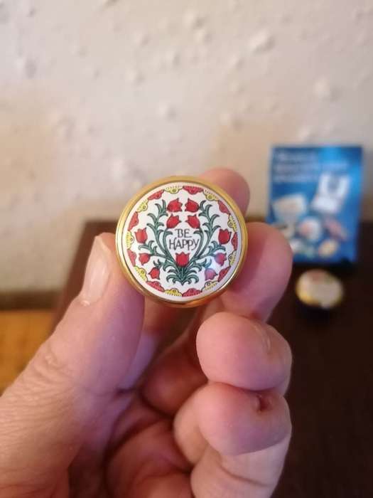 Beautiful Halcyon Days pill/trinket boxes