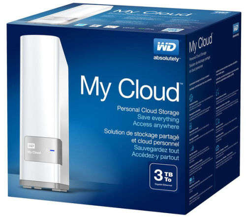 WD MyCloud 3TB Cloud Storage - Free Shipping to Door