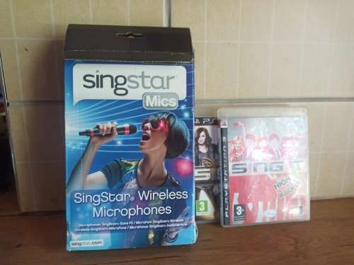 Ps3 singstar mic bundle