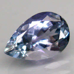 1.15ct BEAUTIFUL PEAR CUT NATURAL TANZANITE