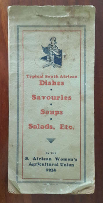 Typical South African Dishes - Savouries, Soups, Salads, Etc
