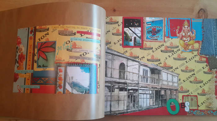 Cape Town, an Illustrated Poem Gift Inscription by author/artist, Julia Grey