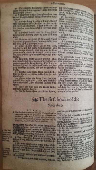 1589 Geneva ("Breeches") Bible